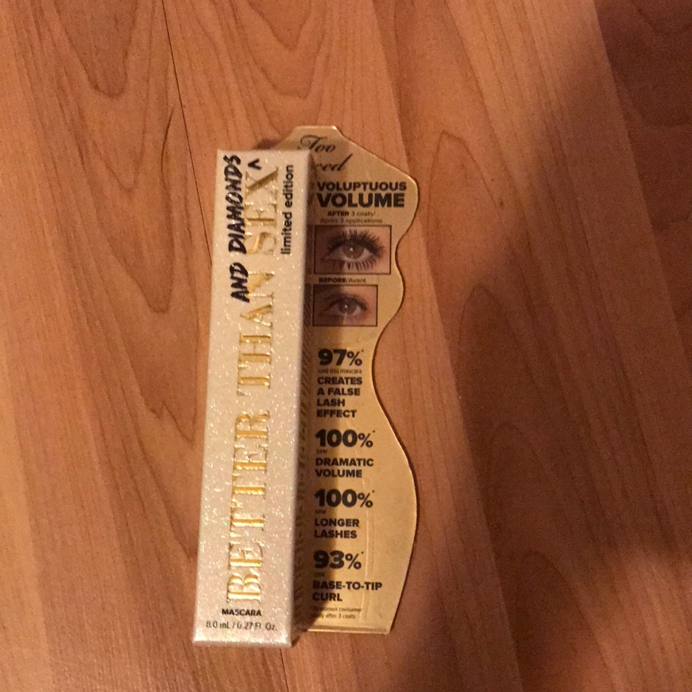 Better than sex (and diamonds) mascara